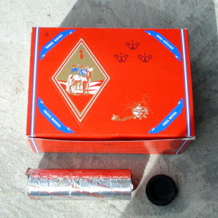 Kohle Schachtel 4 cm