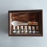 Holzschachtel mit Glasdeckel Nr. 208