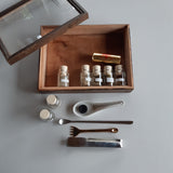 Holzschachtel mit Glasdeckel Nr. 208