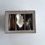 Holzkästchen mit Glasdeckel Nr. 209