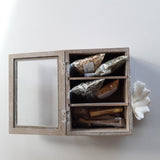 Holzkästchen mit Glasdeckel Nr. 209