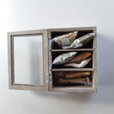 Holzkästchen mit Glasdeckel Nr. 209