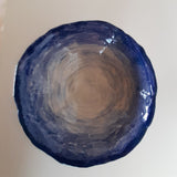 Kelch, blau glasiert Nr. 374