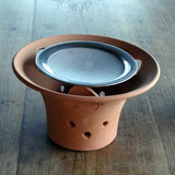 Trompetenform Stövchen